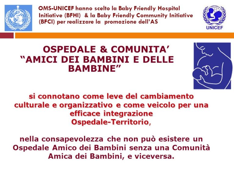 ospedale amico dei bambini