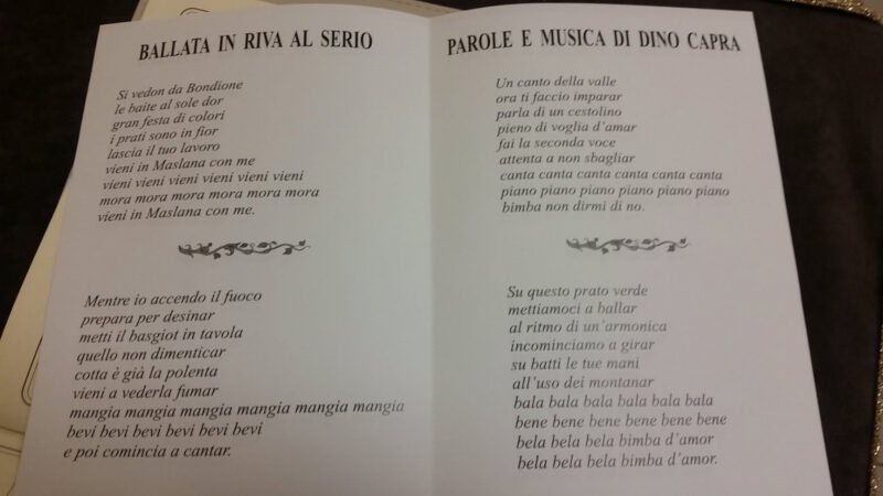 ballata in riva al serio maslana