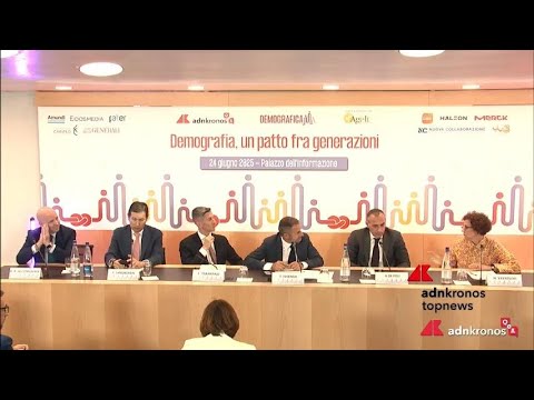 Adnkronos QA a Roma lincontro ‘Demografia un patto tra generazioni