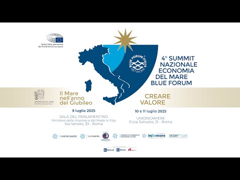 IV SUMMIT NAZIONALE SULLECONOMIA DEL MARE – BLUE FORUM