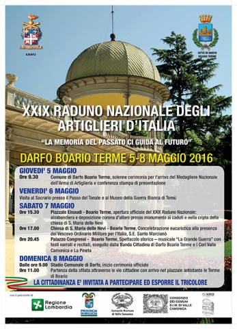 LOCANDINA artiglieri LOCANDINA artiglieri