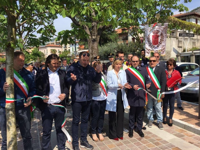 taglio del nastro sarnico