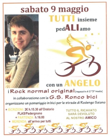 pedalata per angelo pedalata per angelo