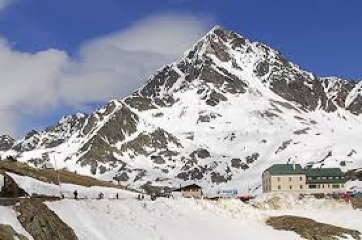 Passo gavia con neve Passo gavia con neve