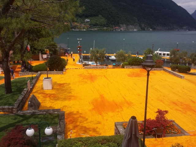 telo sulzano floating piers telo sulzano floating piers