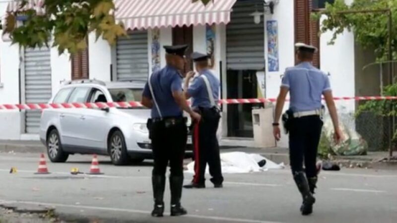 Ladro albanese morto Ladro albanese morto