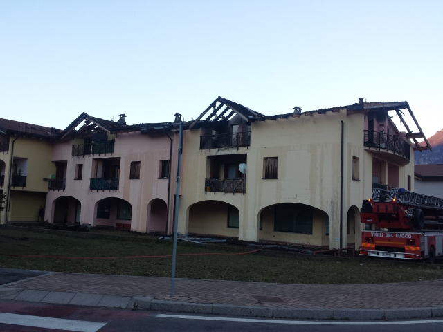 Incendio Piancamuno Incendio Piancamuno