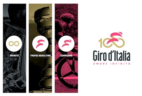 5542 logo giro d italia 100