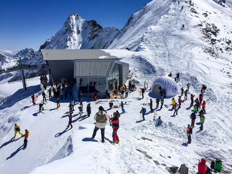 Il seggio a 3.000 m