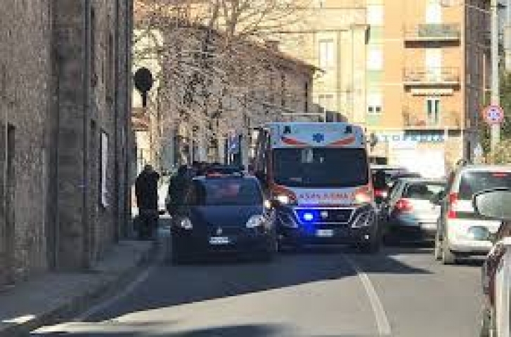 anziana investita anziana investita
