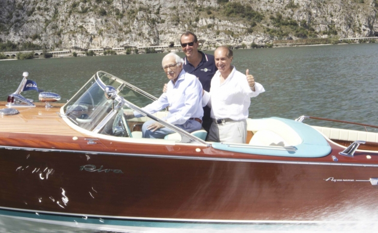 lamborghini aquarama riva Fabio Lamborghini e Carlo Riva sull'Aquarama di Ferruccio
