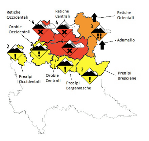 pericolo valanghe pericolo valanghe