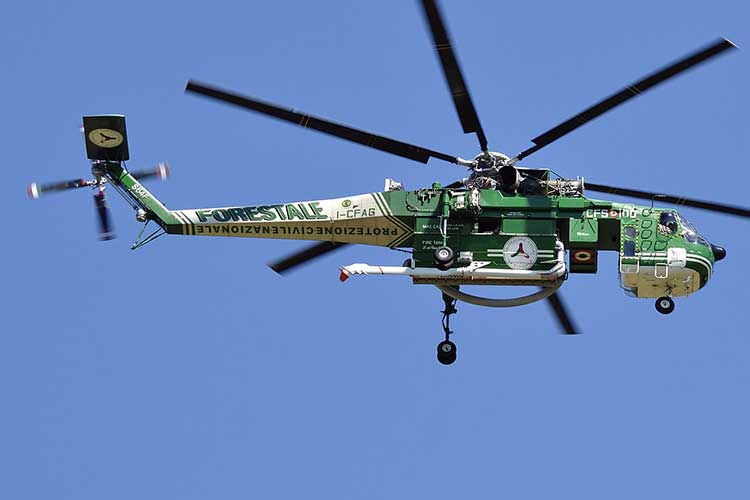 Erickson Skycrane antincendio