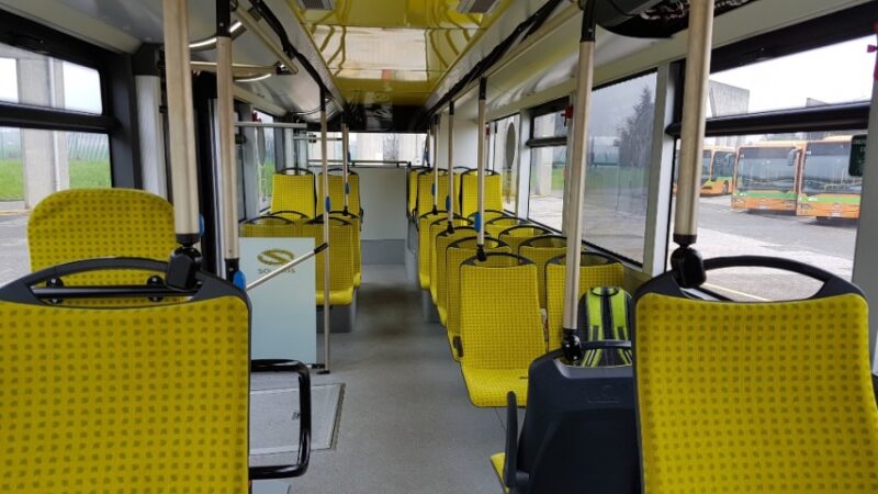 ATB Nuovi mezzi elettrici interno lato passeggeri ATB Nuovi mezzi elettrici interno lato passeggeri