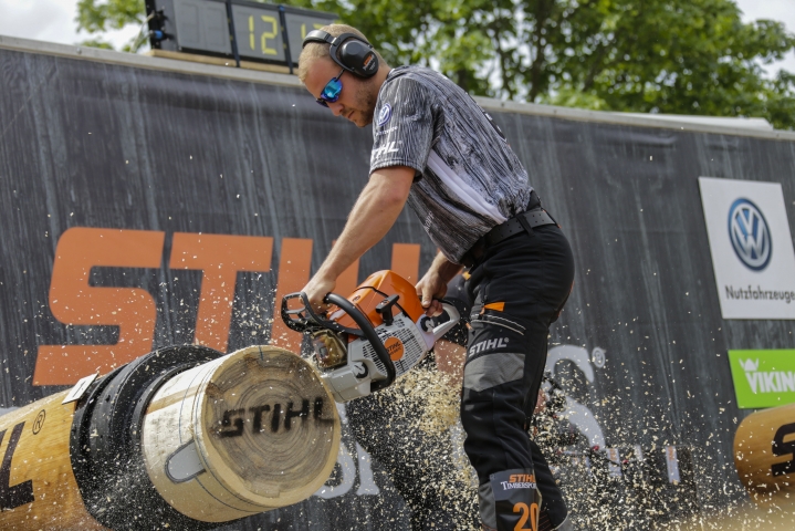 STIHL TIMBERSPORTS Jannik Lindner Stock Saw STIHL TIMBERSPORTS Jannik Lindner Stock Saw