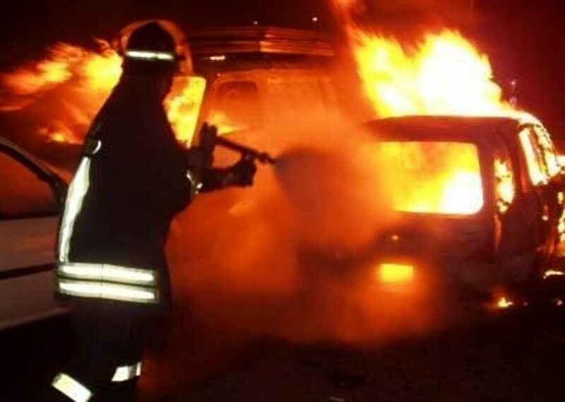 incendio auto