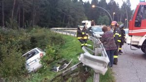 auto fosso rotatoria