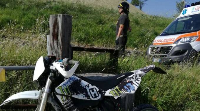 schianto in moto schianto in moto