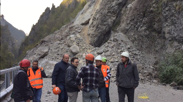 frana dopo mine 10 ottobre 2017 frana dopo mine 10 ottobre 2017