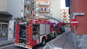 incendio terrazzo gazzaniga