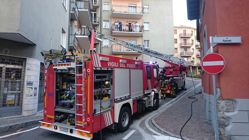 incendio terrazzo gazzaniga