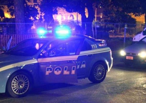 spari notte polizia