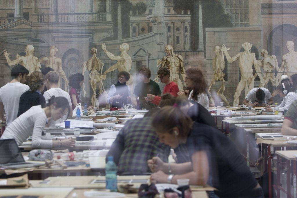 Accademia di architettura di Mendrisio. Atelier di disegno Accademia di architettura di Mendrisio. Atelier di disegno