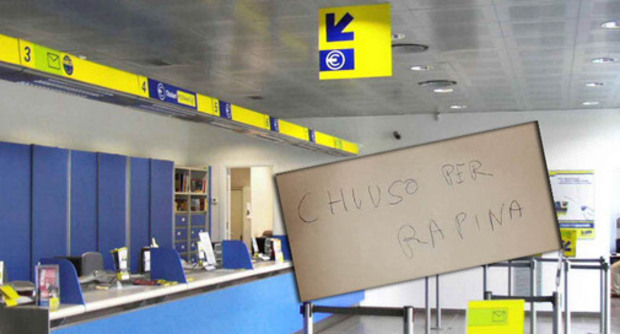 rapina poste cazzano