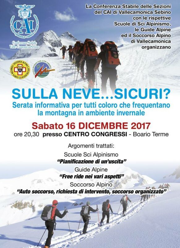 sicuri sulla neve soccorso alpino sicuri sulla neve soccorso alpino