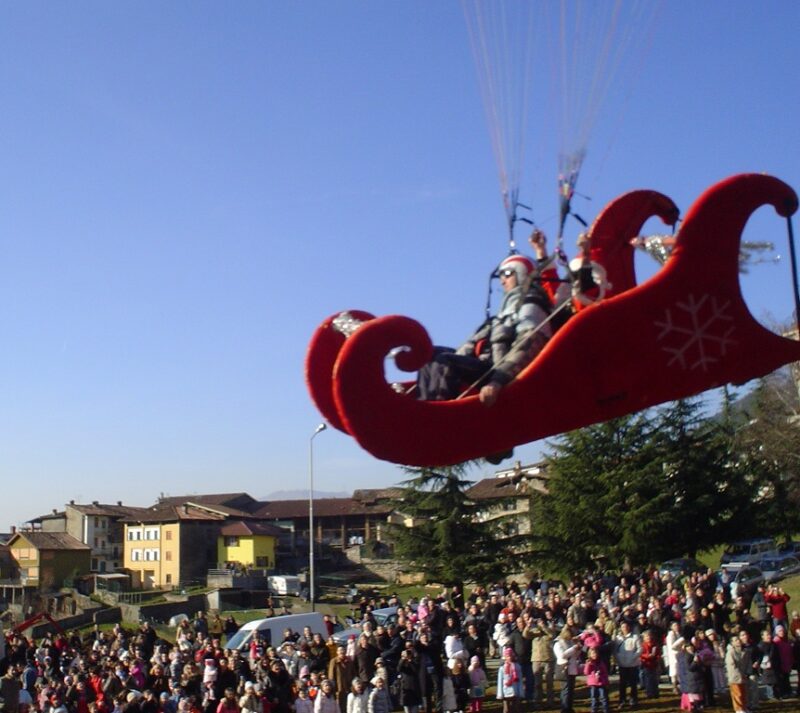 Gandino Befana dal cielo Gandino Befana dal cielo