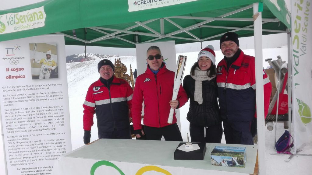 fiaccola olimpica monte pora fiaccola olimpica monte pora