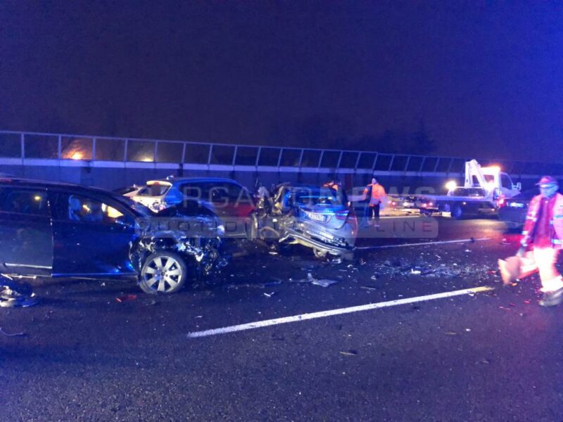 Incidente notte A4 BG News Incidente notte A4 BG News