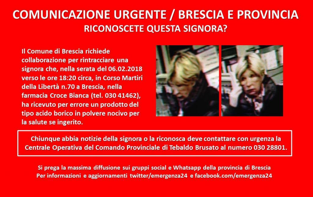 farmaco sbagliato signora farmaco sbagliato signora