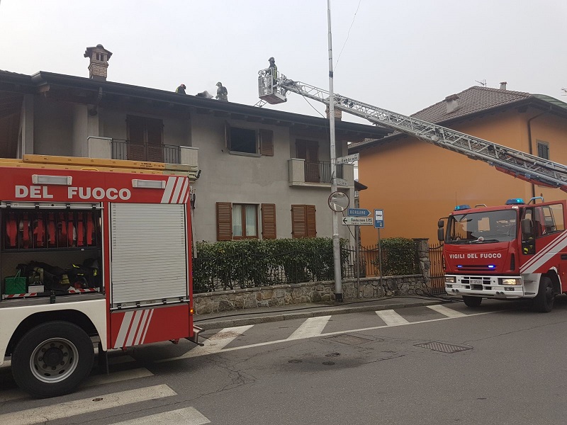 incendio canna fumaria vertova incendio canna fumaria vertova