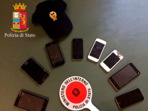 polizia arresto rapinatori
