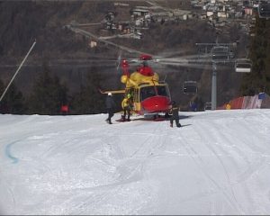 Elicottero neve Temù