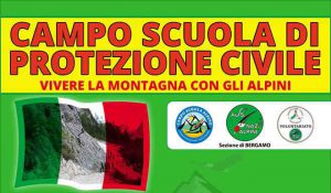 campo scuola ana bergamo protezione civile
