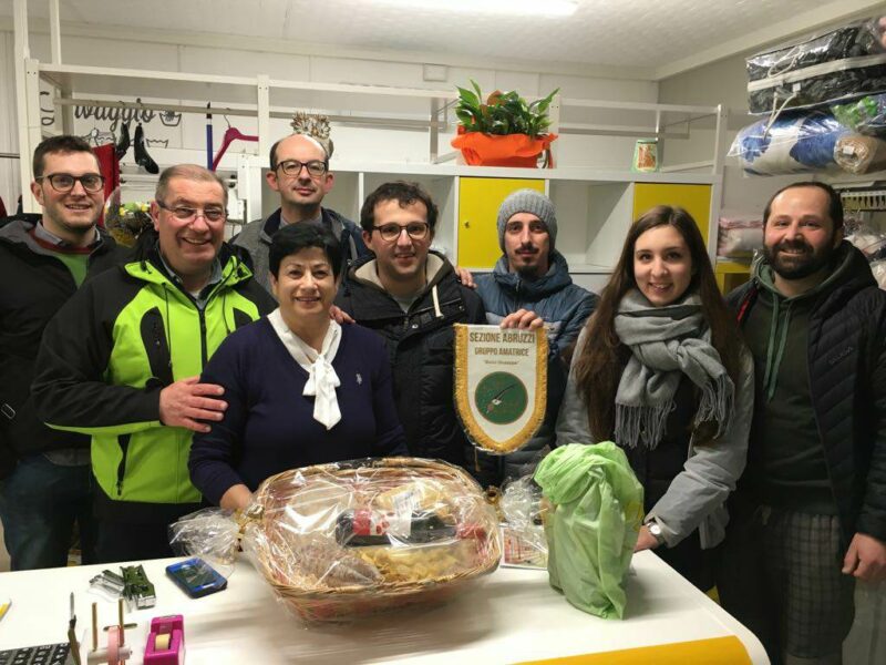 clusone aquila solidarietà