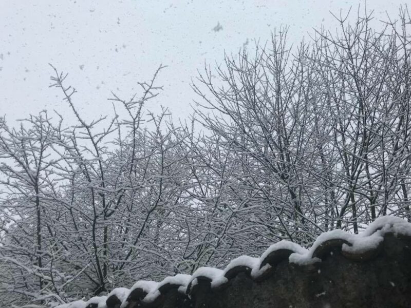 neve in valle seriana