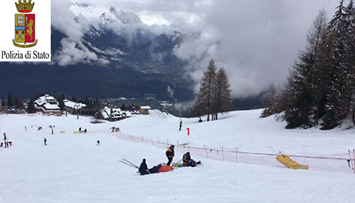 polizia piste montecampione polizia piste montecampione