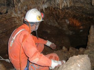 speleologo infortunio