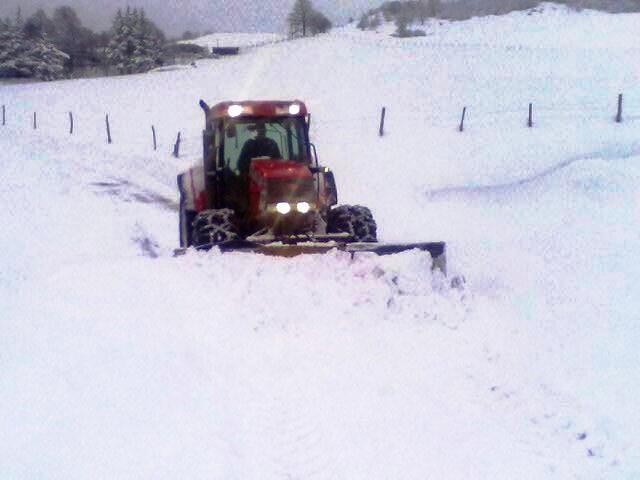 trattore contro la neve trattore contro la neve