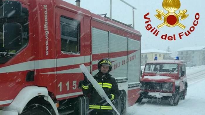 vigili del fuoco ghiaccio