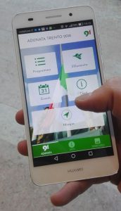 app adunata alpini trento 2018