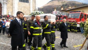 il feretro di marika