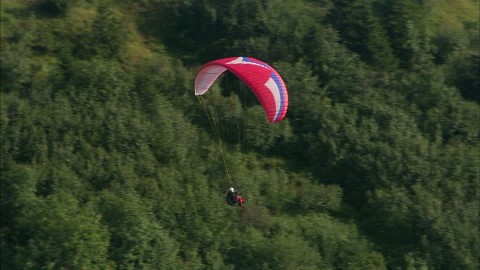 parapendio bosco oltressenda