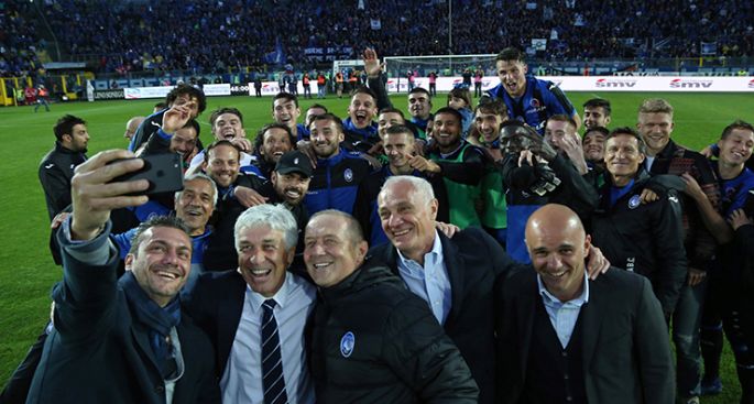 740 Ata Mil selfie a fine partita 740 Ata Mil selfie a fine partita