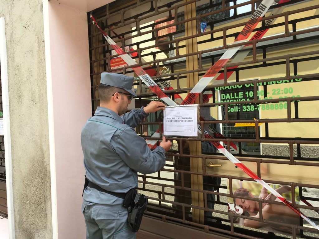Carabinieri forestali Centro massaggi