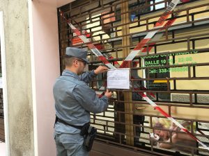 Carabinieri forestali Centro massaggi
