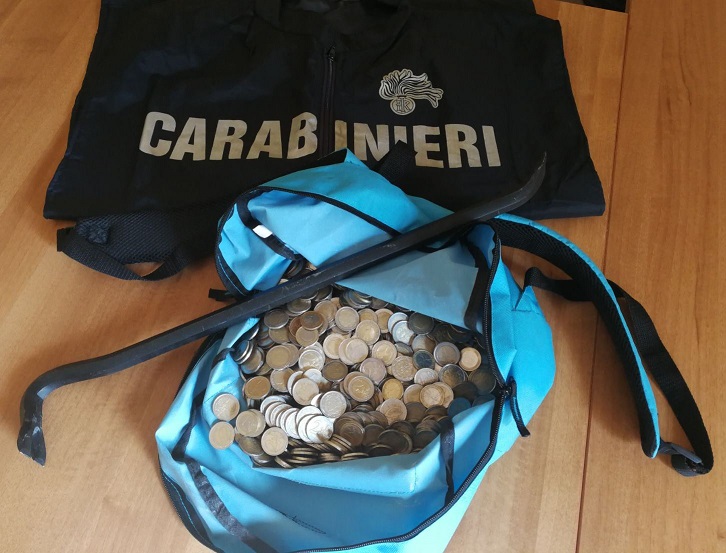 Furti cambiamonete ridotta Furti cambiamonete ridotta